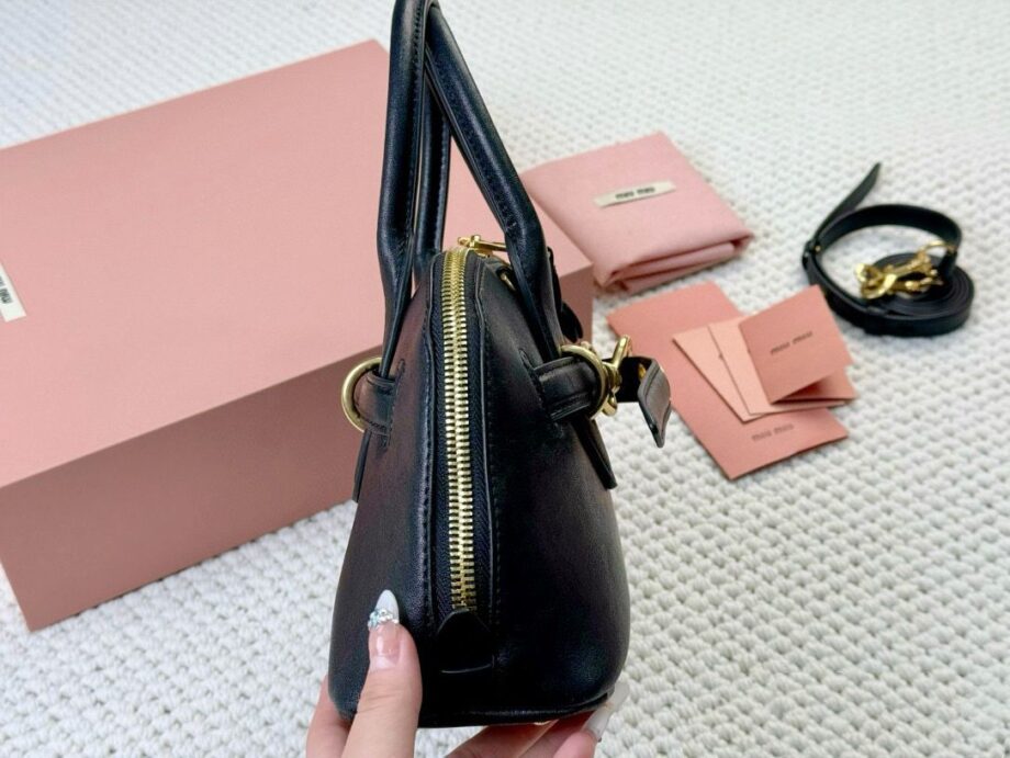 Mi Mi Aventure Nappa Leather Top-handle Bag.