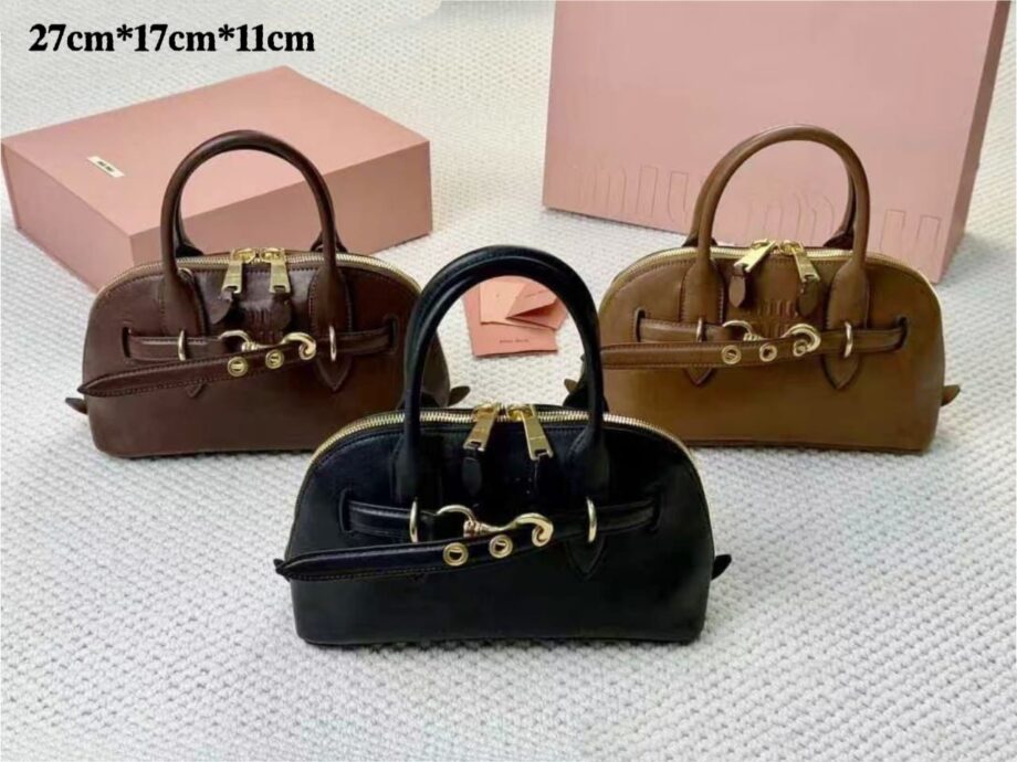 Mi Mi Aventure Nappa Leather Top-handle Bag.