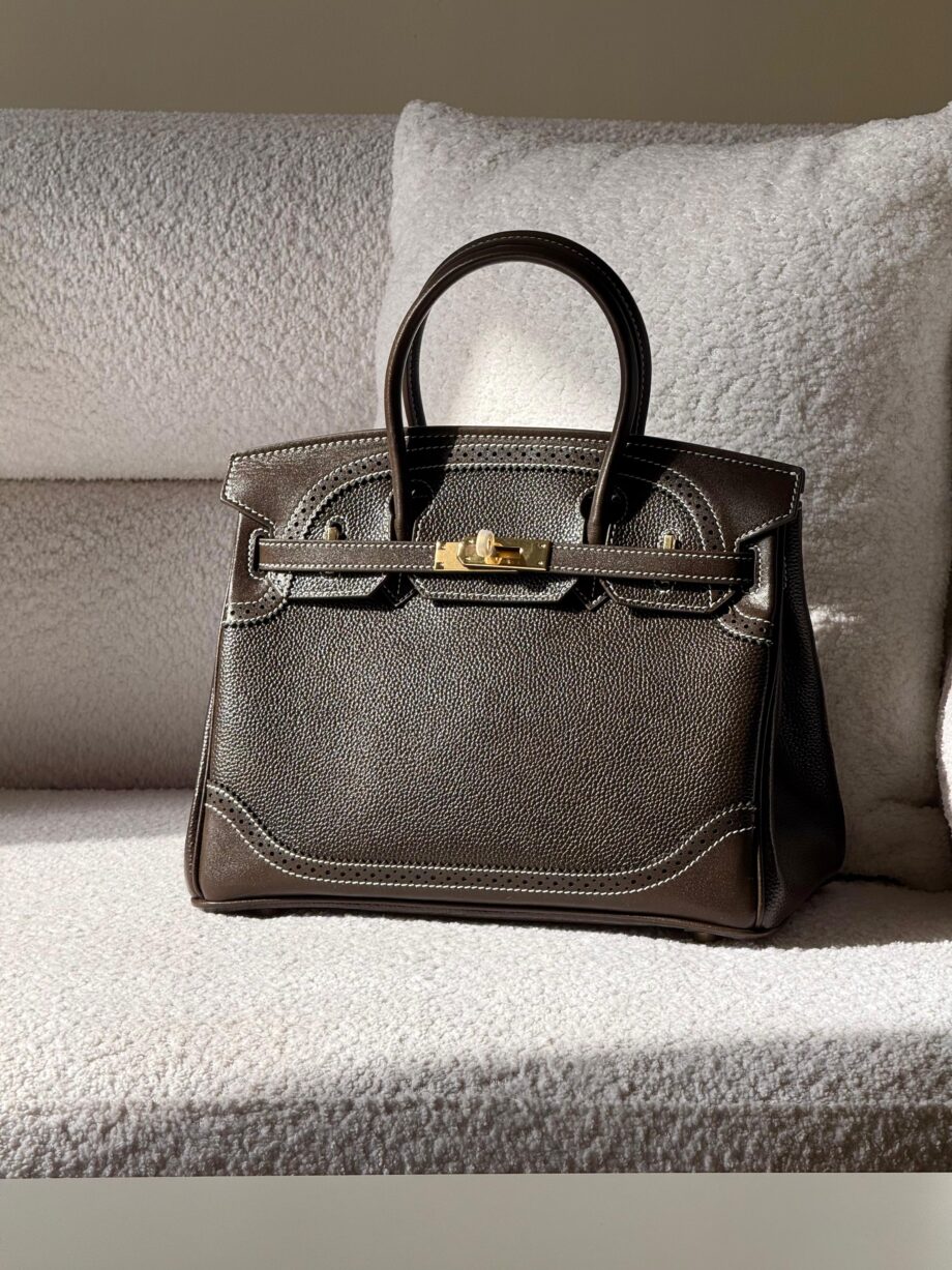 H Birkinn 30 with Real Togo Leather.
