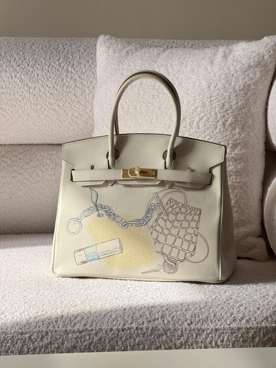 H Birkinn 30 with Real Togo Leather.