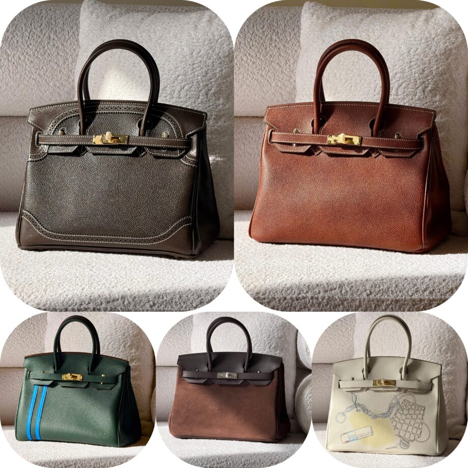 H Birkinn 30 with Real Togo Leather.