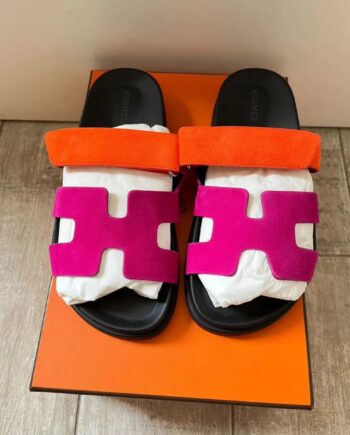 H Chypre sandals (pink and orange)
