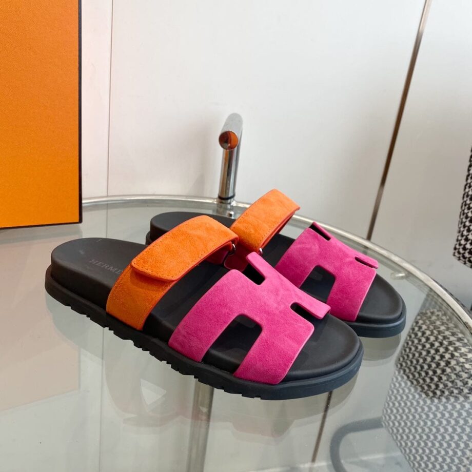 H Chypre sandals (pink and orange)