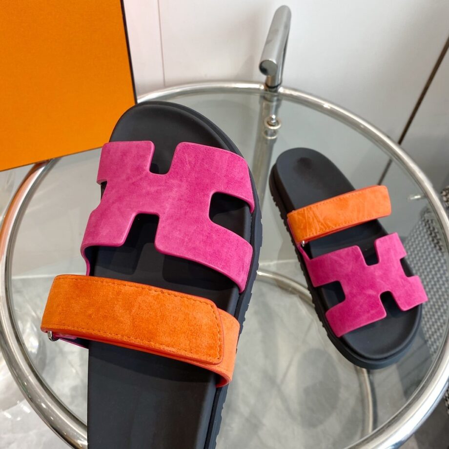 H Chypre sandals (pink and orange)