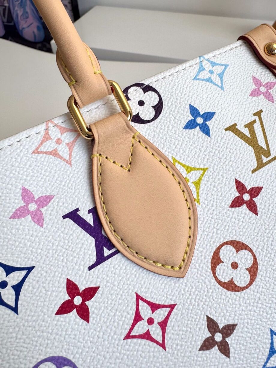 Louis Vuitton x Takashi Murakami OnTheGo MM White Multicolored