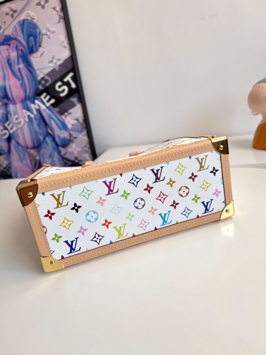 Louis Vuitton x Takashi Murakami OnTheGo MM White Multicolored