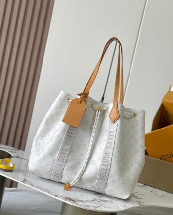 Loiu Neverfull MM Monogram Canvas Marina Tote Bag 35x27x14 cm