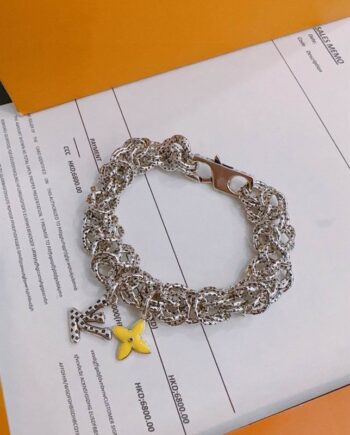 Loui Bracelet | chain link style and distinct charm.
