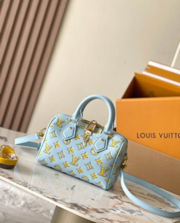 Loui Speedy Bandouliere 20 | 20.5 x 13.5 x 12 cm.  Light Blue