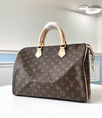Loui Speedy Handbag Brown 35x23x18 cm