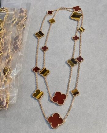 VC Magic Alhambra necklace.