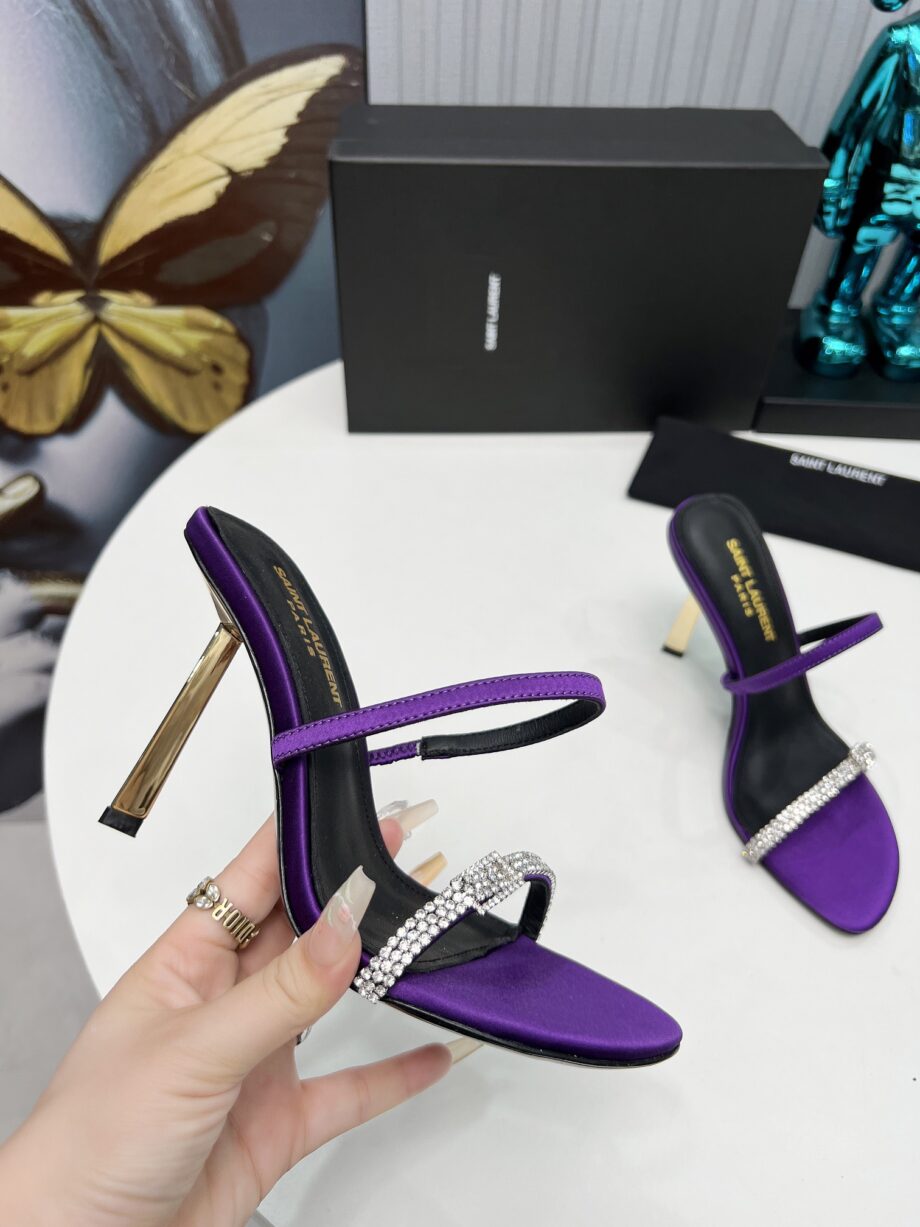YS Opyum heels | Crystal embellished Strap