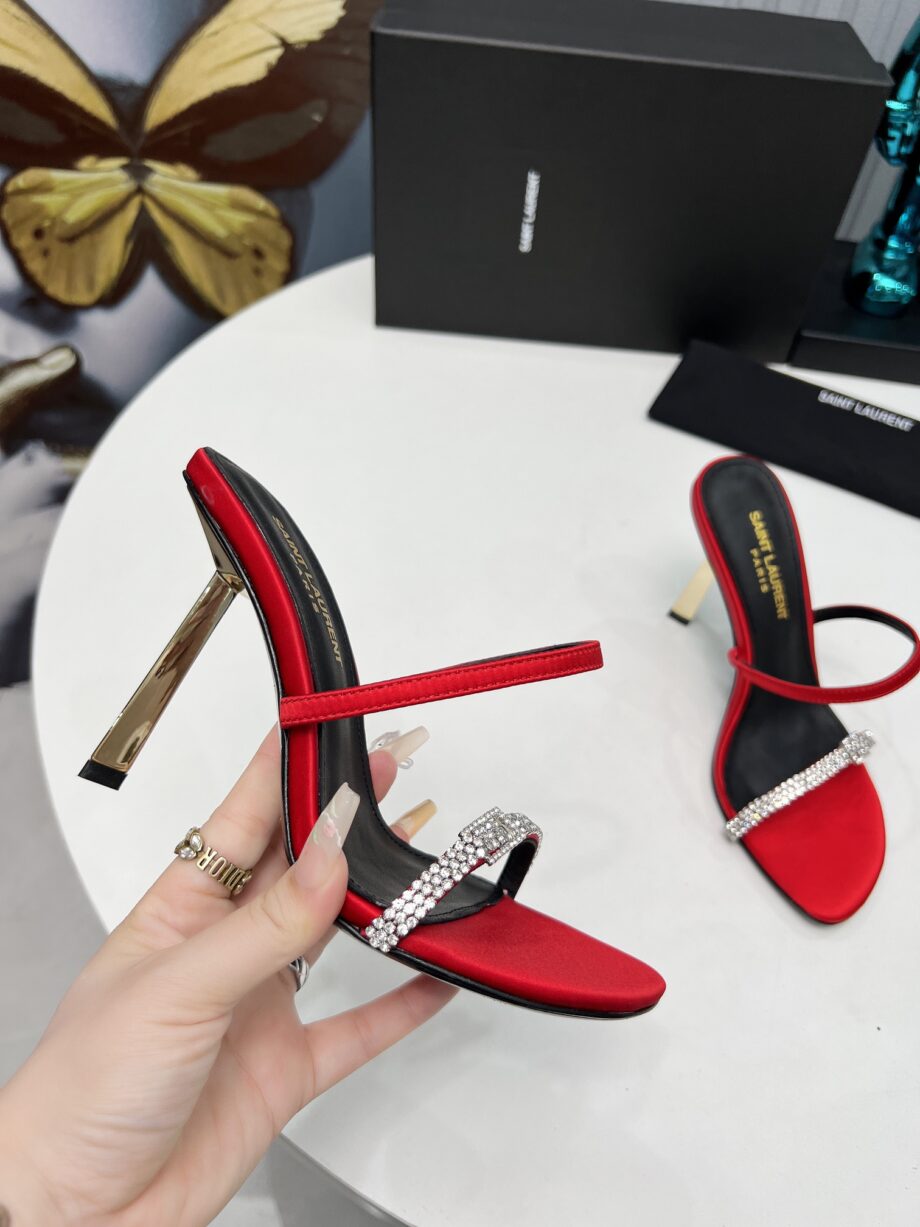 YS Opyum heels | Crystal embellished Strap