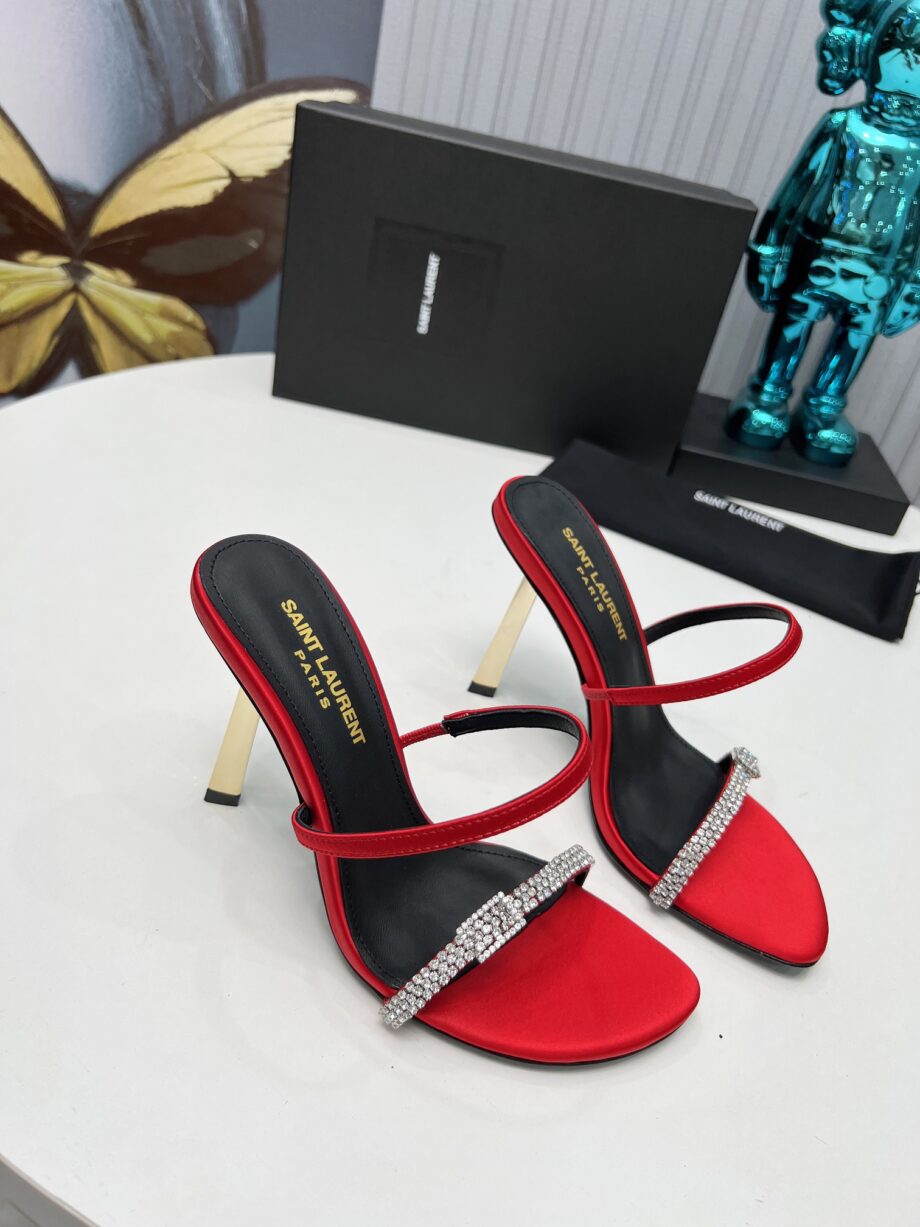 YS Opyum heels | Crystal embellished Strap