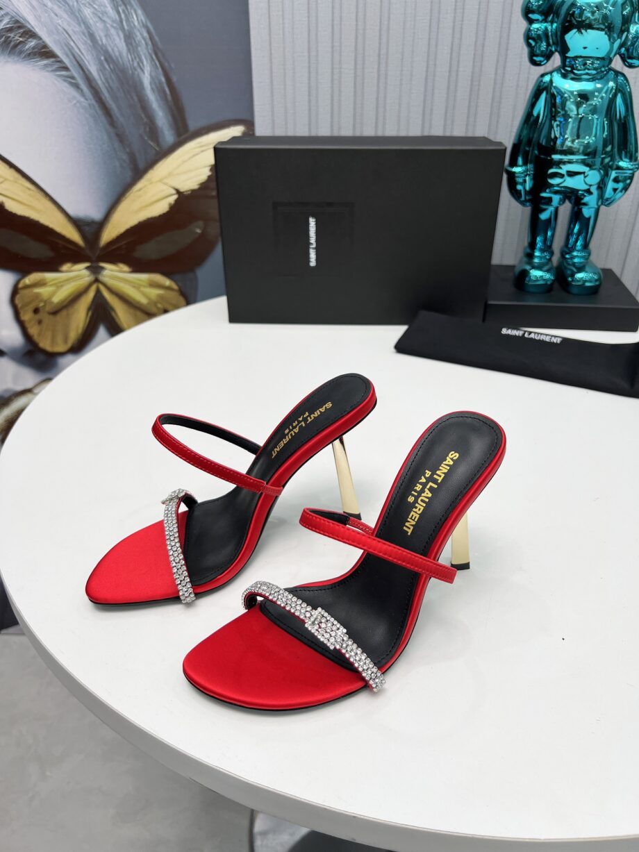 YS Opyum heels | Crystal embellished Strap