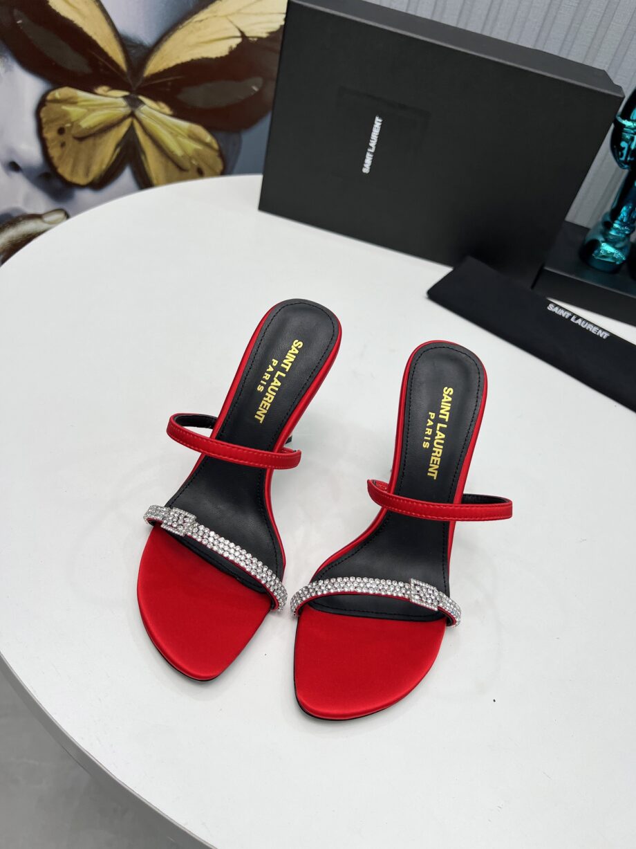 YS Opyum heels | Crystal embellished Strap