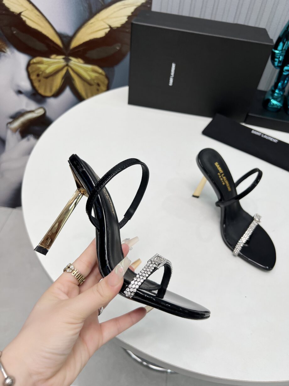 YS Opyum heels | Crystal embellished Strap