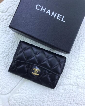 CC Classic Card Holder in black.