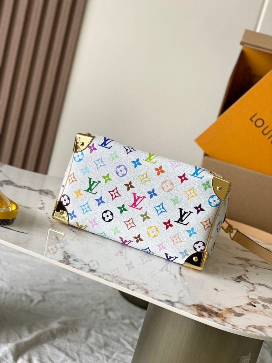 Loiu Takashi Murakami Speedy Bandouliere 25 | Multicolor Pattern.