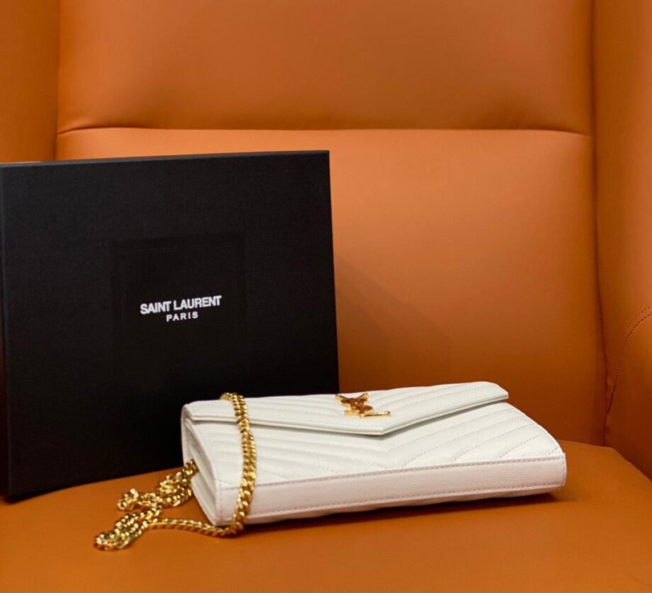 YS Envelope Chain Wallet | off-white