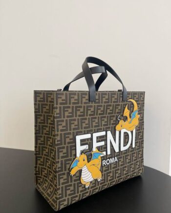 FNDI x FRGMT x POKEMON collaboration tote bag