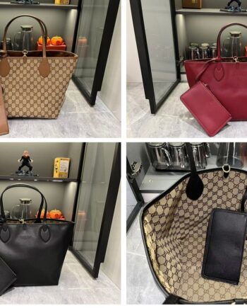 GG Reversible Supreme Tote Bag.