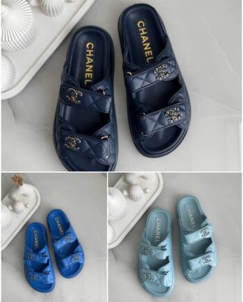 CC Strap Sandal in Quilted Design .