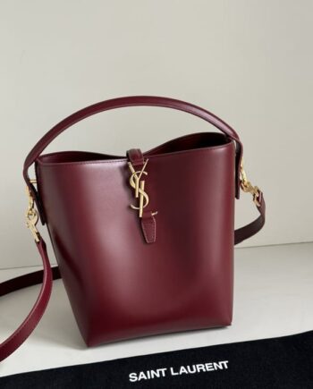 YS Le 37 Bucket Bag | Burgundy.