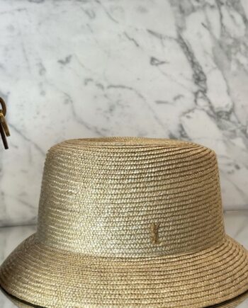 Y-S-L Maglina straw bucket hat