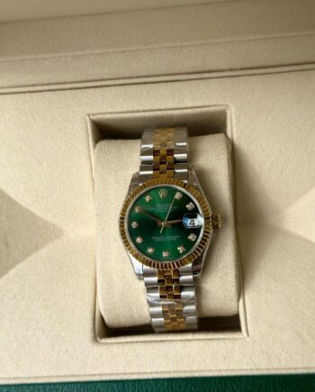 Rōlēx Datejust Emerald Green dial