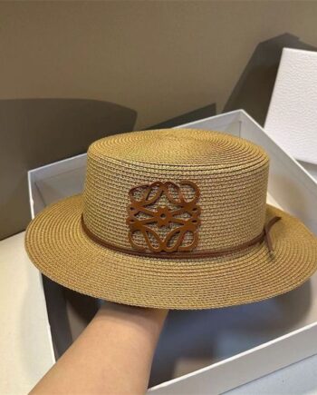 Lōēwē Anagram Sun Hat Beige Color