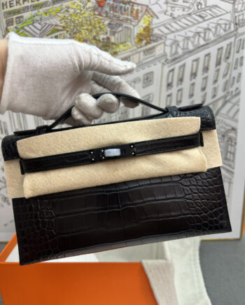 Hērmēs Kēlly Pochette Black