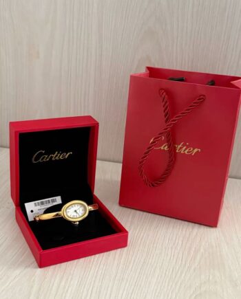 Cārtīēr Baignoire Watch Yellow Gold