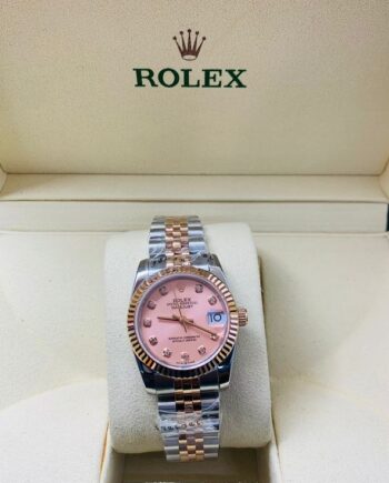Rōlēx Lady-Datejust Pink Dial